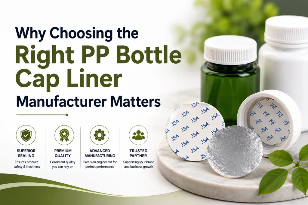 Why Choosing the Right PP Bottle Cap Liner Manufacturer Matters